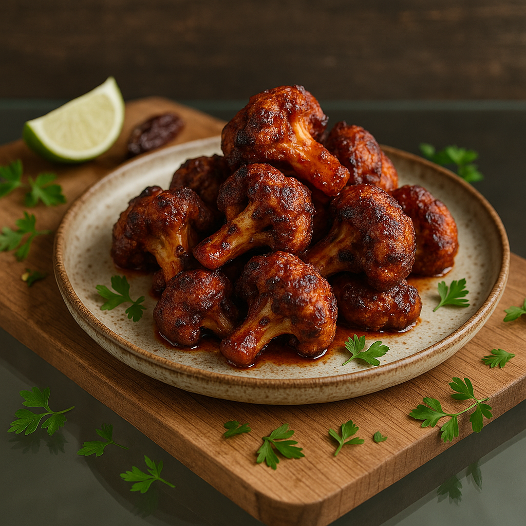 Smoky Chipotle Cauliflower “Wings”