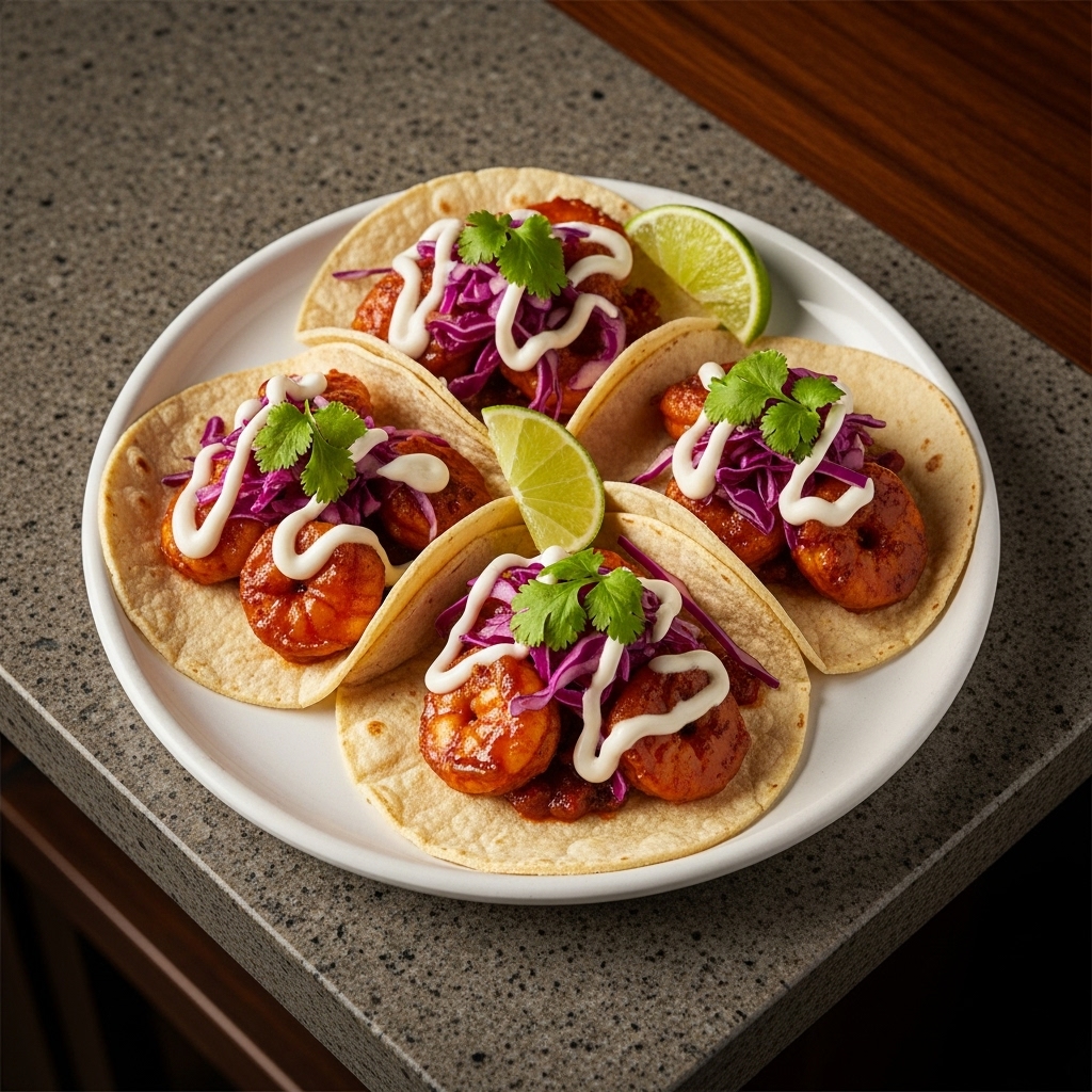 Smoky Chipotle Shrimp Tacos