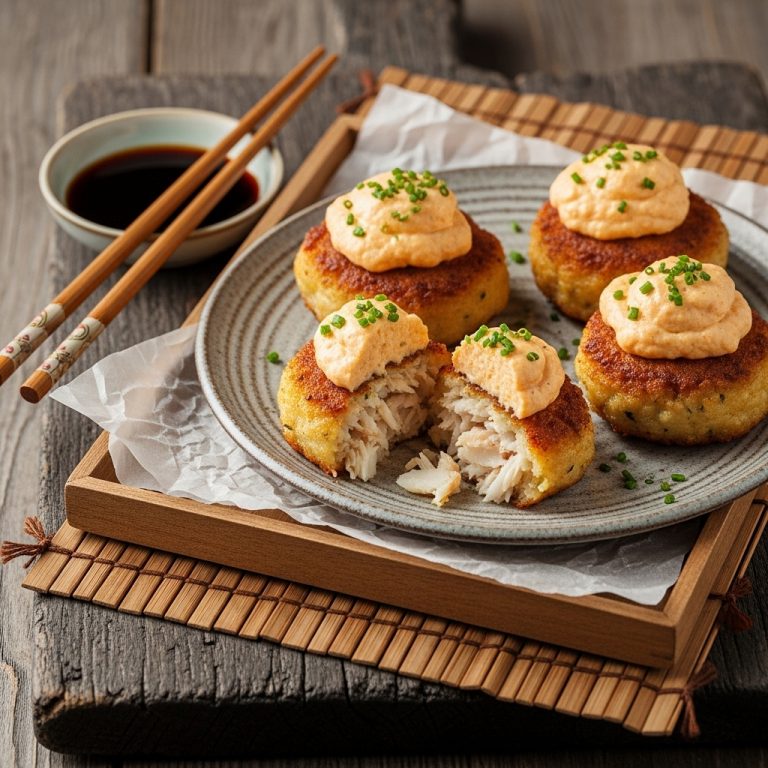 Smoky Deviled Crab Cakes