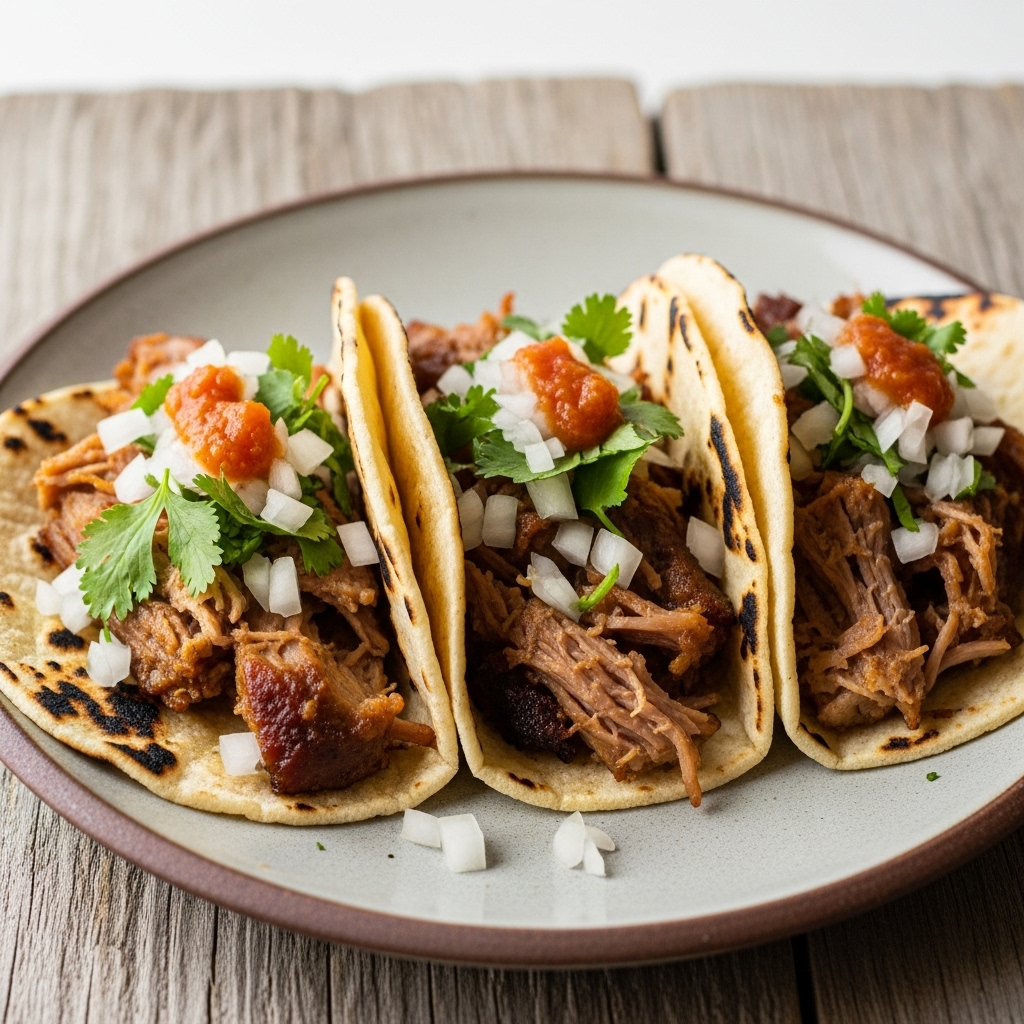 Smoky Festival Carnitas Tacos