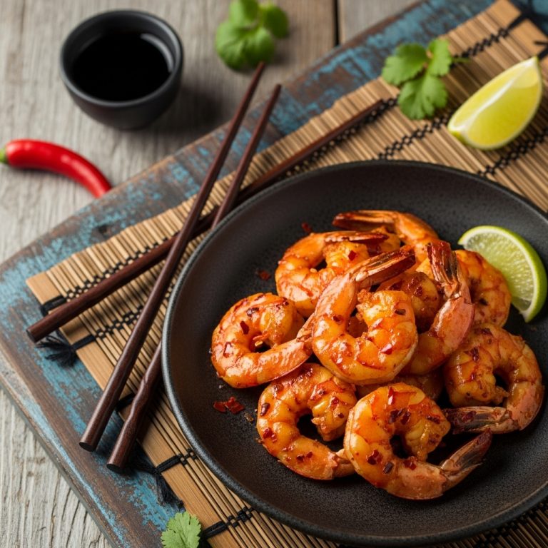 “Smoky Firecracker Shrimp”