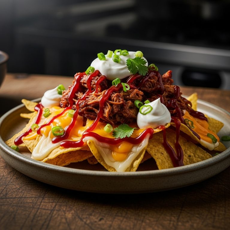 Smoky Memphis BBQ Pulled Pork Nachos