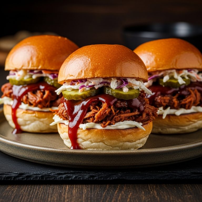 Smoky Memphis BBQ Pulled Pork Sliders