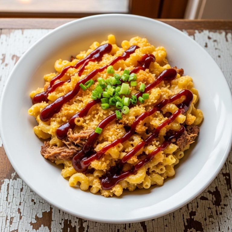 Smoky Mountain BBQ Baked Mac and Cheese