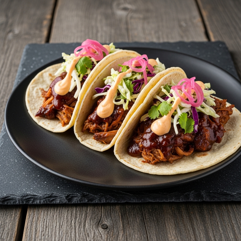 Smoky Mountain BBQ Pulled Pork Tacos