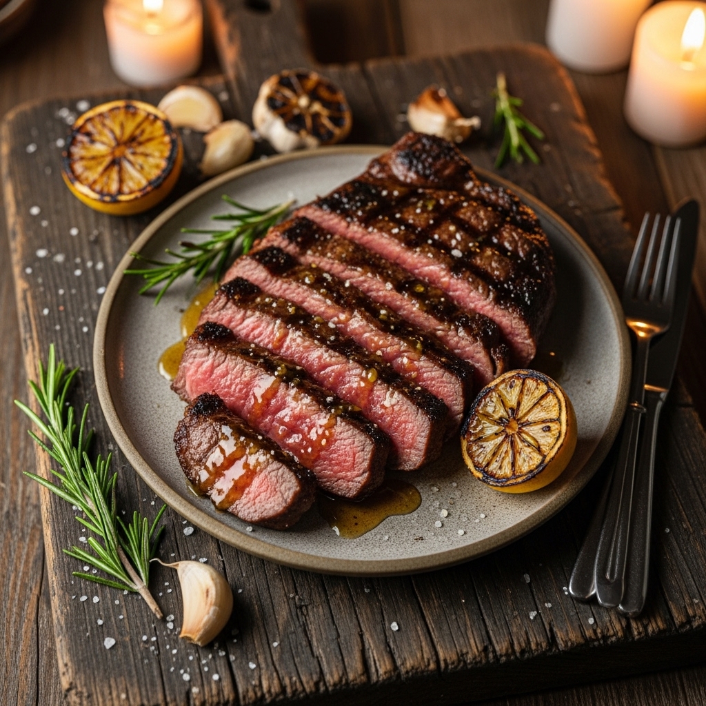 Smoky Mountain BBQ Tri-Tip Steak with Sweet Honey Glaze