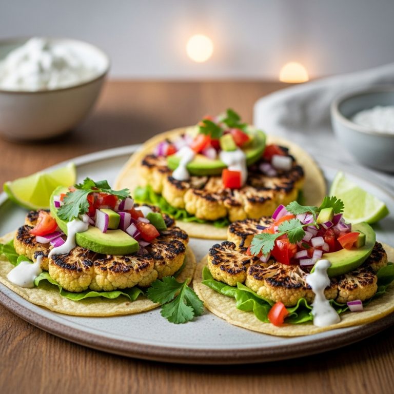Smoky Mountain Cauliflower Steak Street Tacos