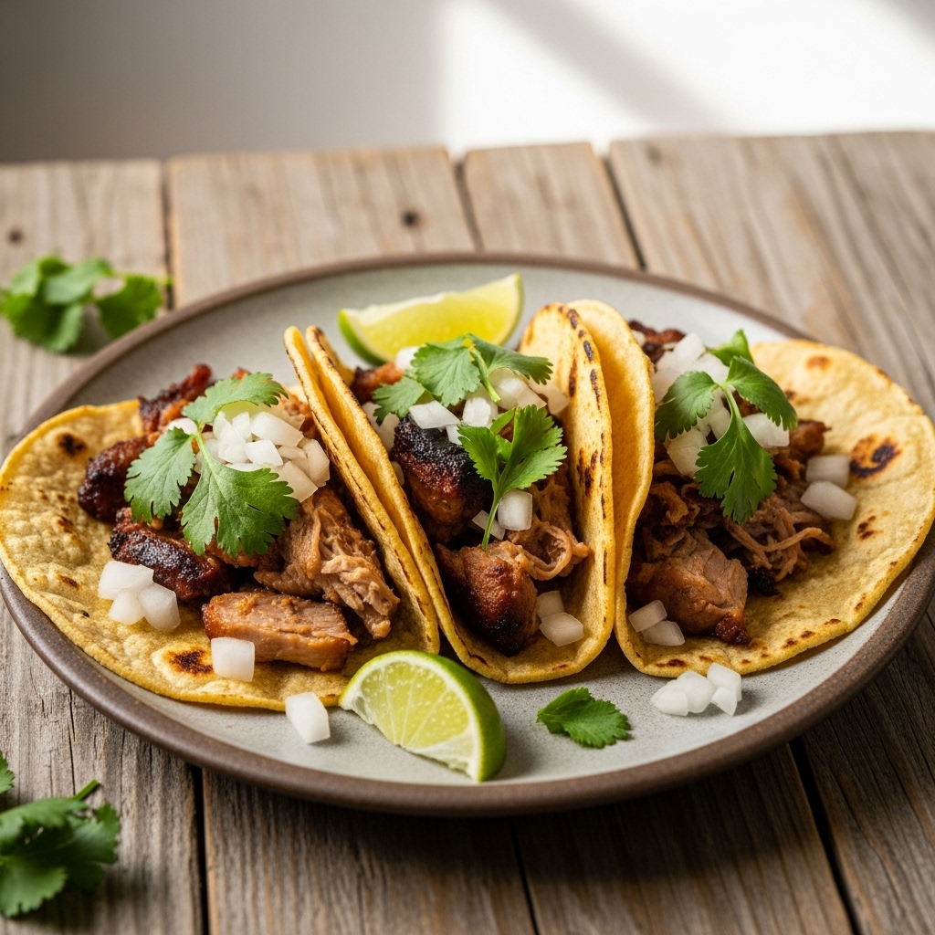 Smoky Mountain Street Carnitas Tacos