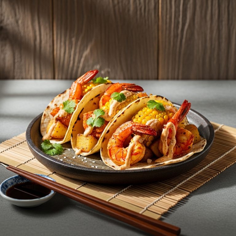 Smoky Shrimp Boil Street Tacos