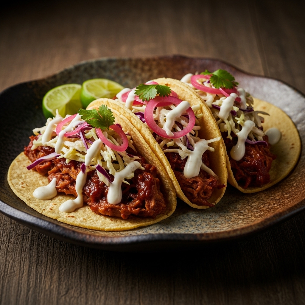 Smoky Southern BBQ Pork Tacos