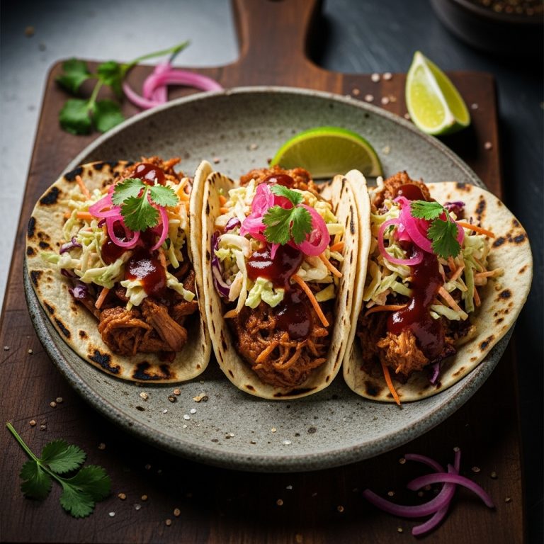 Smoky Southern BBQ Street Tacos