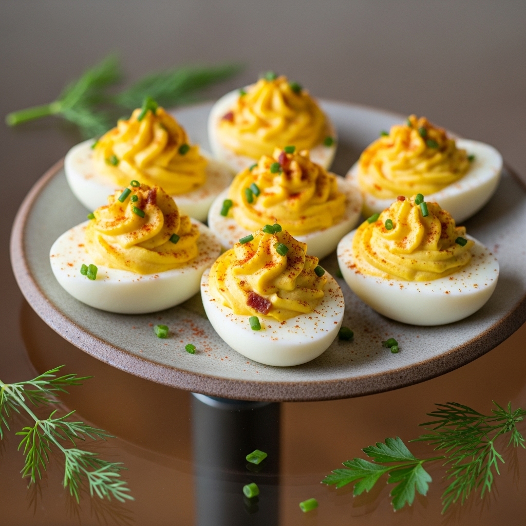 Smoky Southern Firecracker Deviled Eggs
