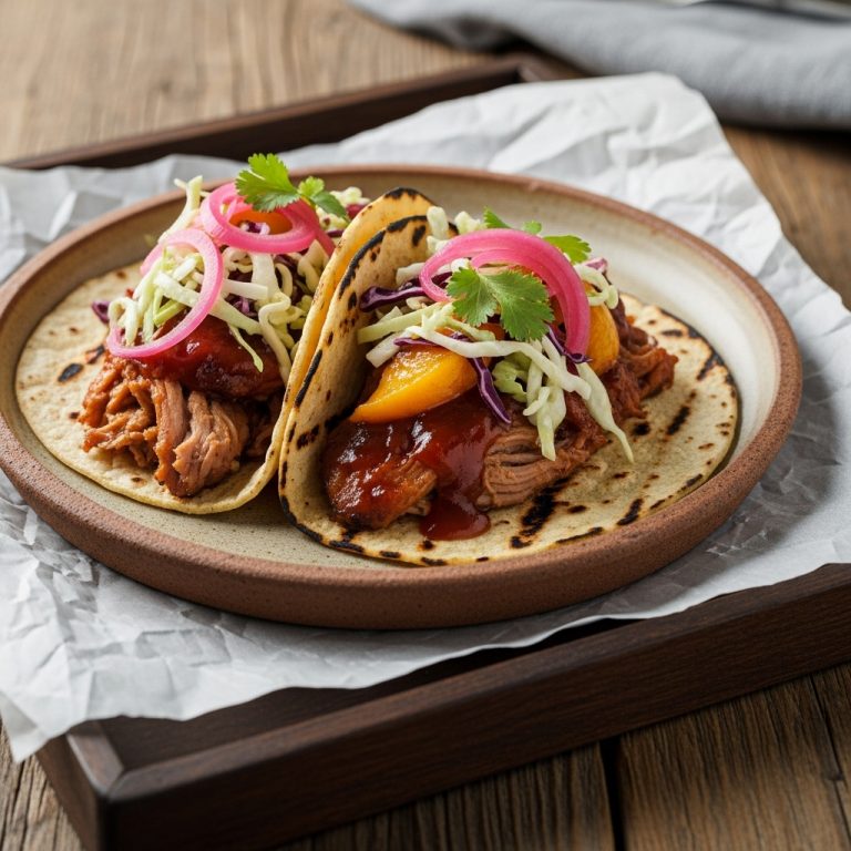 Smoky Southern Grill Lunch: Copycat Peachy Pork Tacos