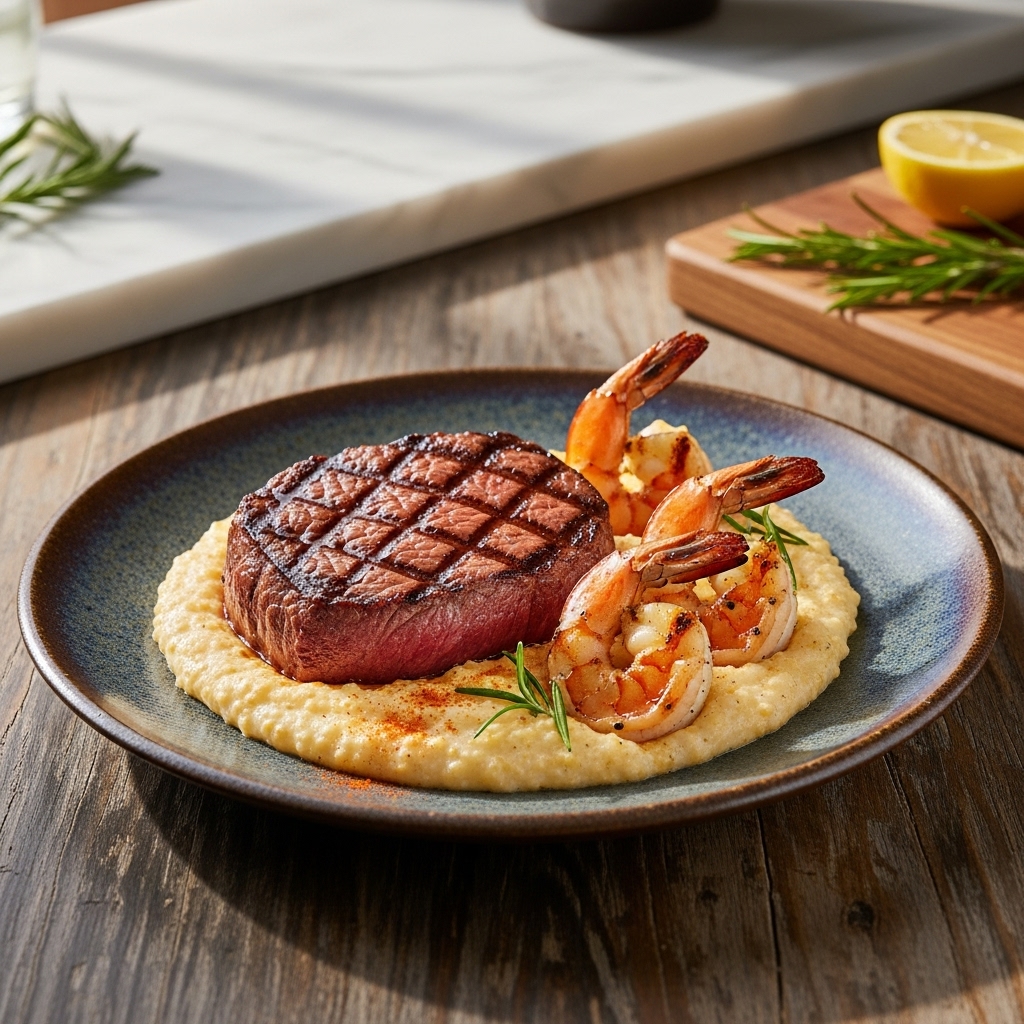 Smoky Southern Grill Surf & Turf Dinner