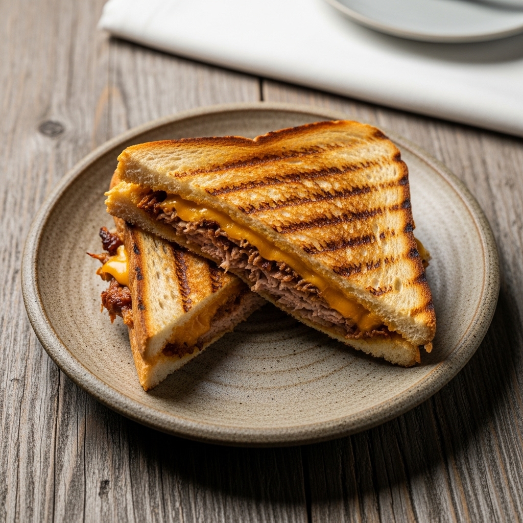 Smoky Southern Grilled Cheese with Pulled Pork