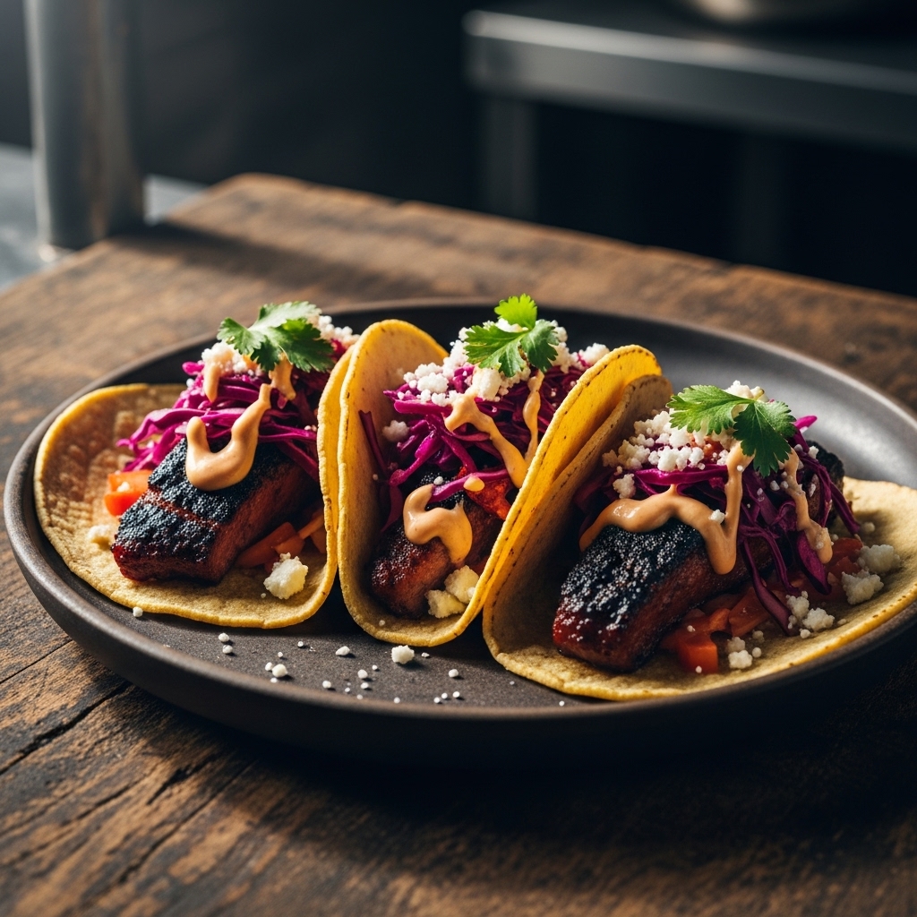Smoky Southwest BBQ Street Tacos