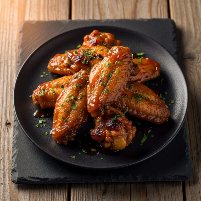 Smoky Spiced Chicken Wings with Bourbon BBQ Sauce