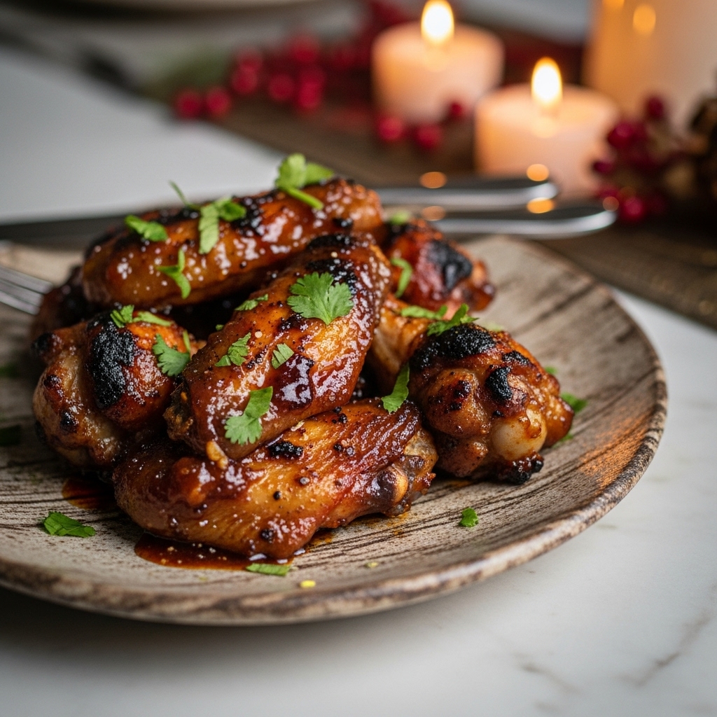 Smoky Street Food BBQ Chicken Wings