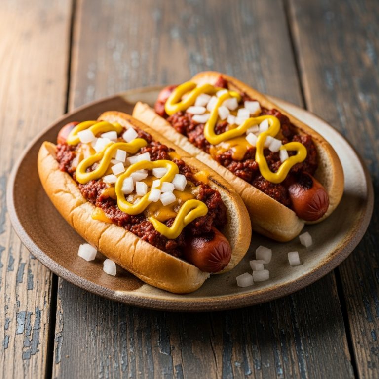 Smoky Street-Food Chili Dogs