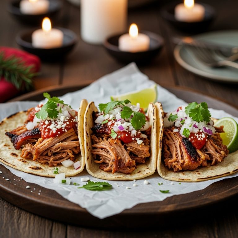 Smoky Street-Style Carnitas Tacos