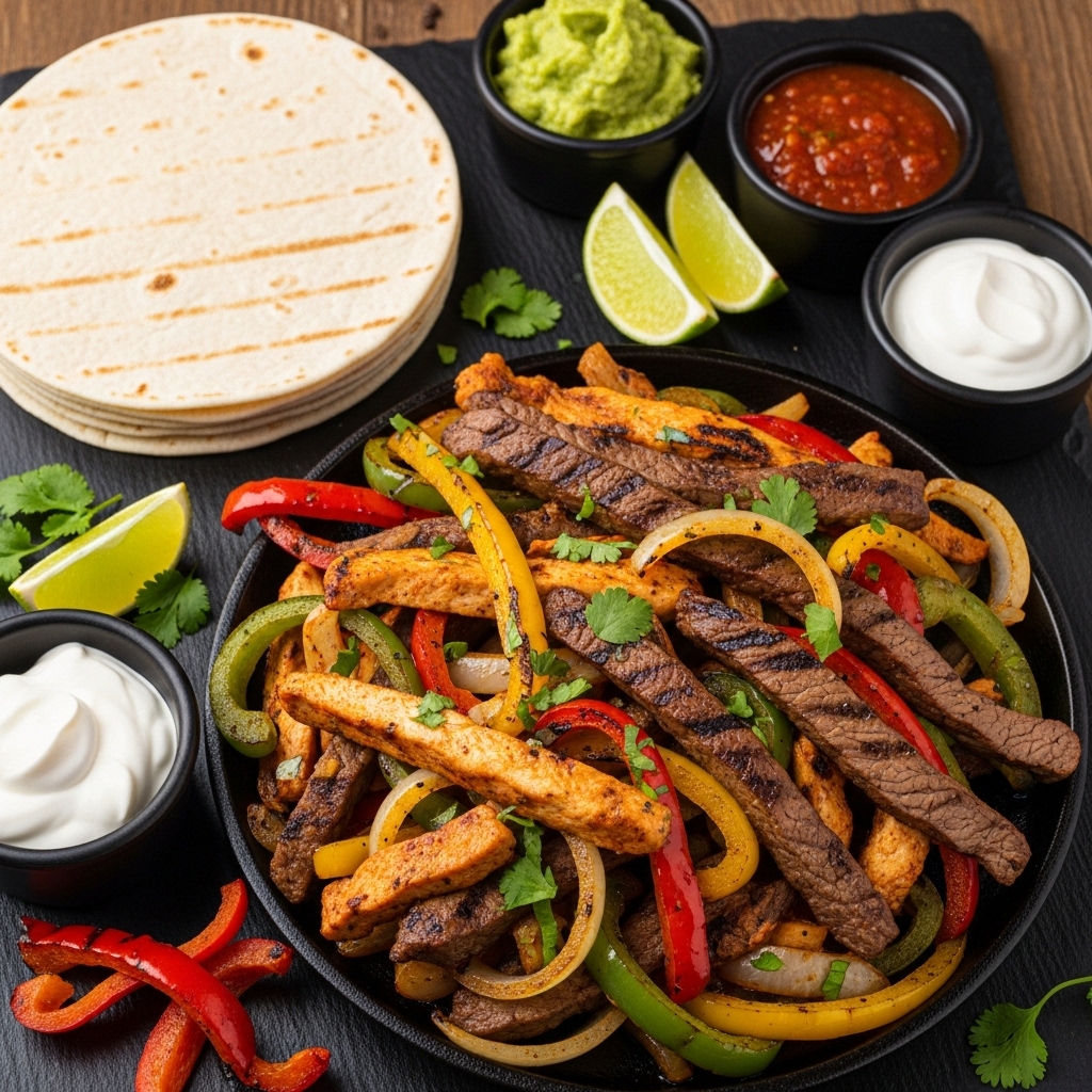Smoky Tex-Mex Fajita Feast: A Copycat Cookout Dinner Recipe