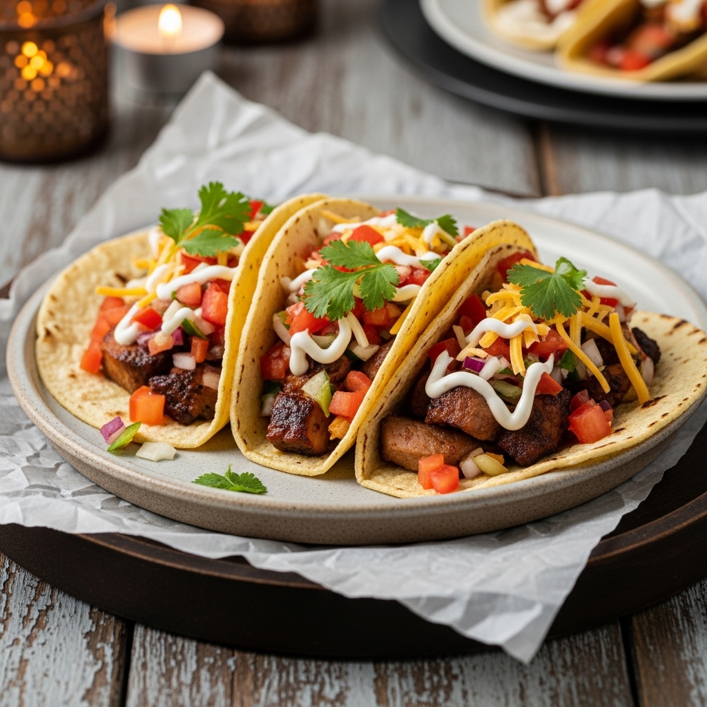 Smoky Tex-Mex Fiesta Tacos