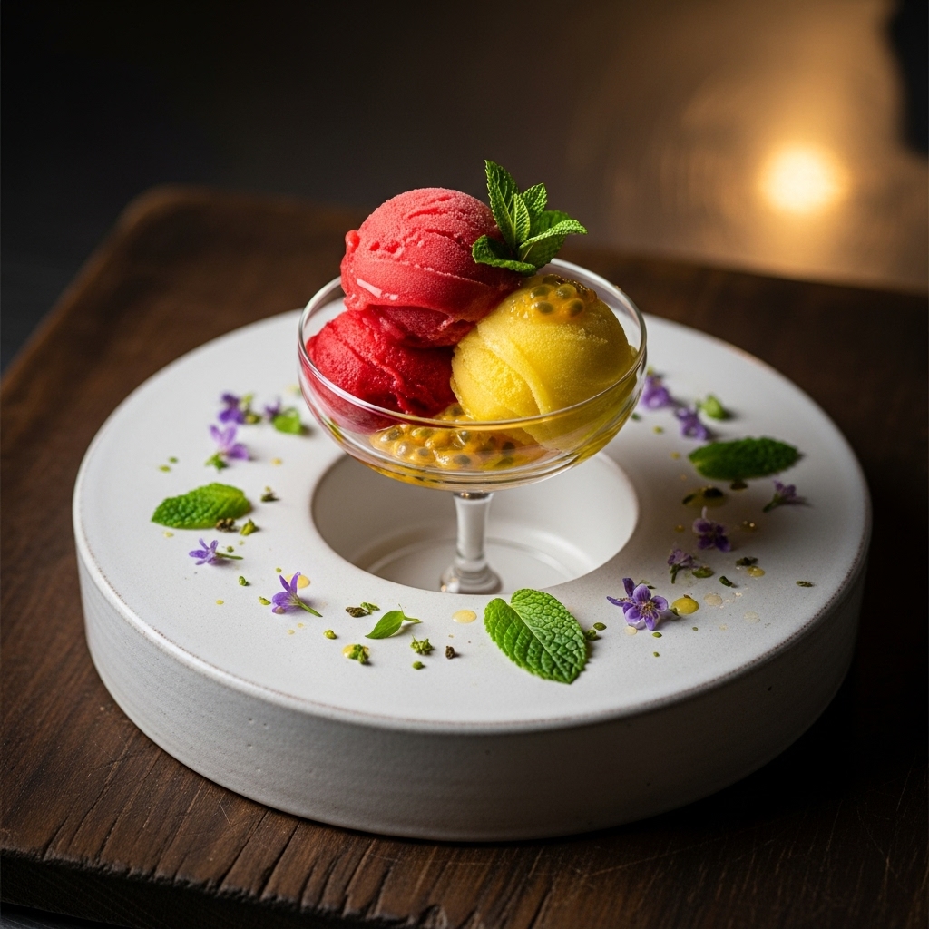 Sorbetto della Dolce Vita: A Vegan Italian Summer Dessert Cocktail