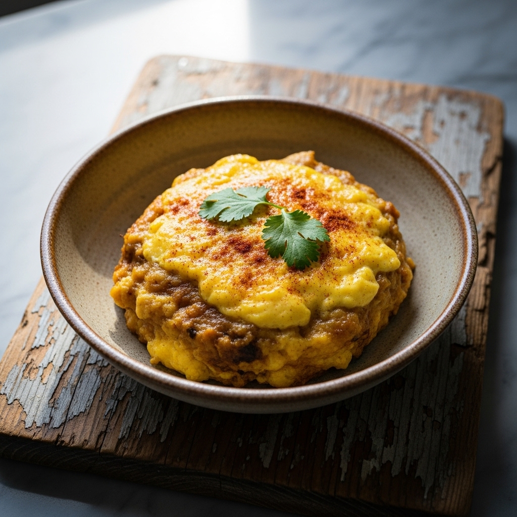 South African Keto Bobotie Breakfast Bowl