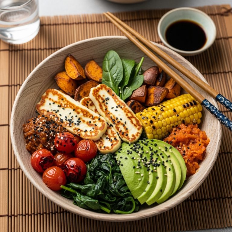 South African Vegetarian Rainbow Breakfast Bowl