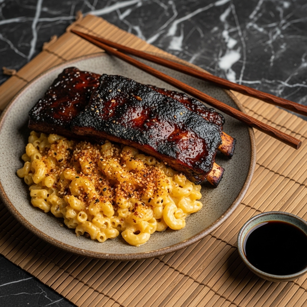 Southern Grill Dinner: Memphis BBQ Ribs & Smoky Mac ‘n’ Cheese