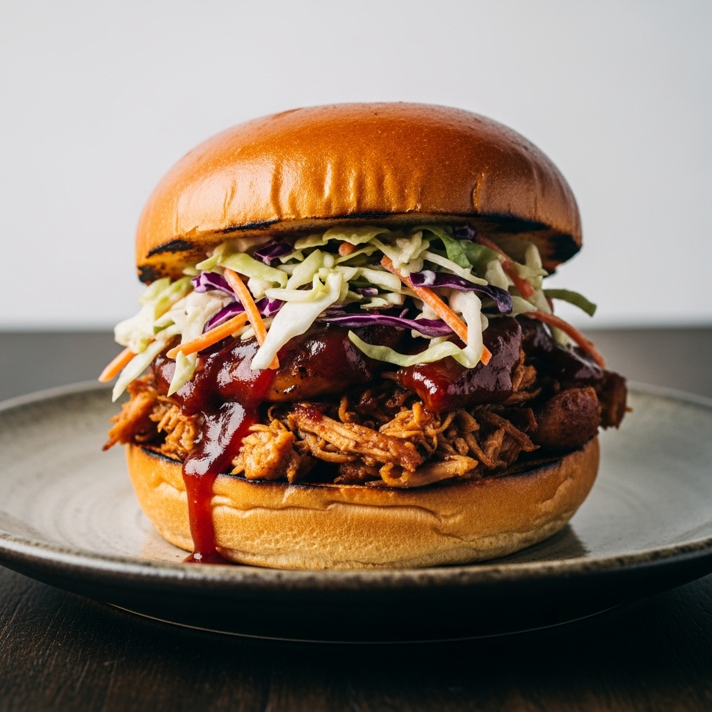 Southern Grill Lunch: Memphis-Style BBQ Chicken Sandwich