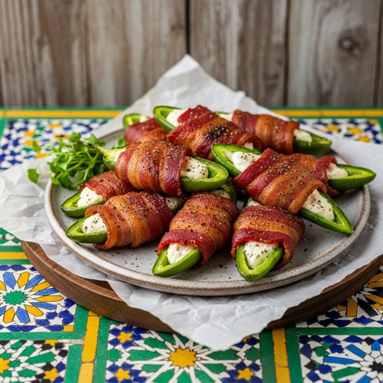 Southern Smoked Bacon Wrapped Jalapeno Poppers