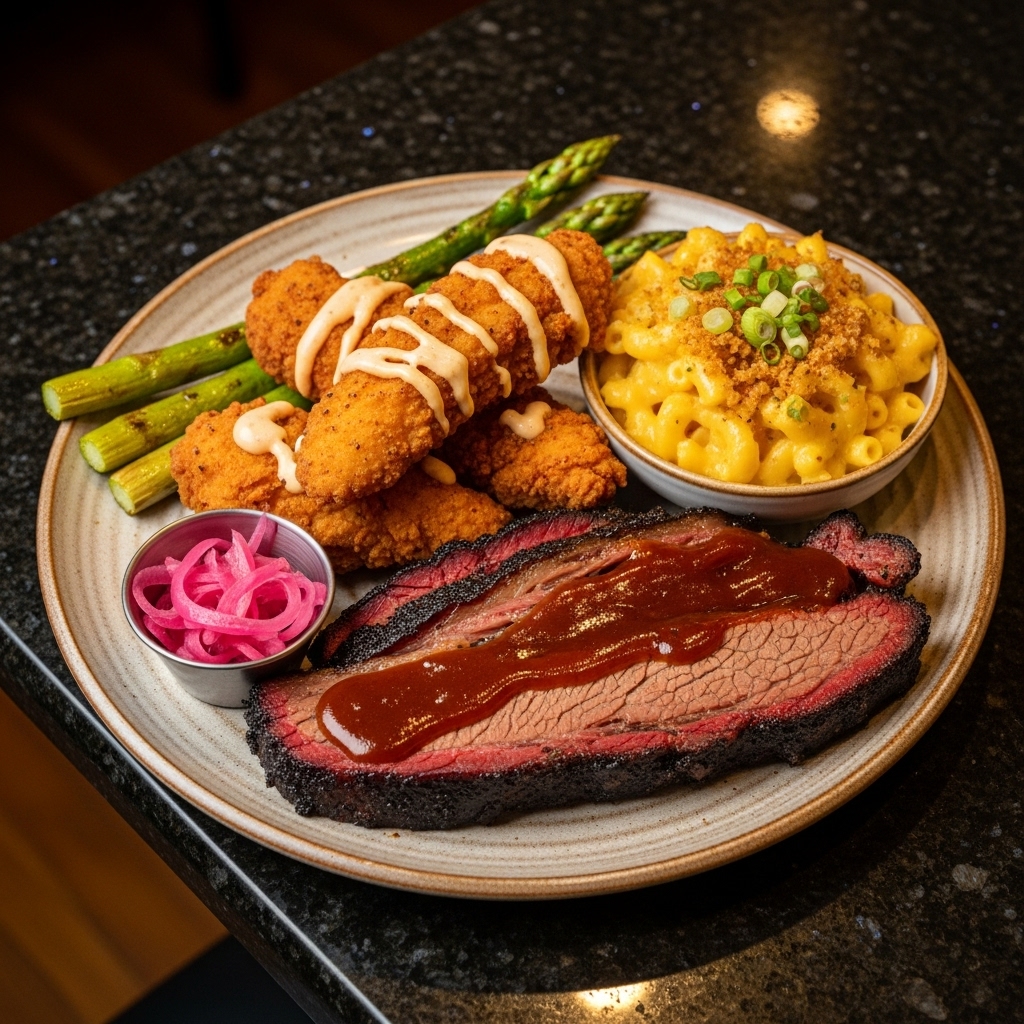 Southern Smokehouse Fusion BBQ Dinner