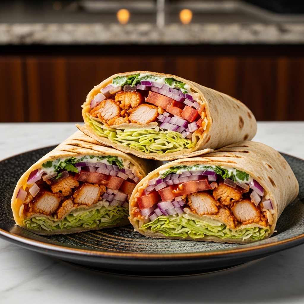 Southern Smoky Mountain Chicken Wraps