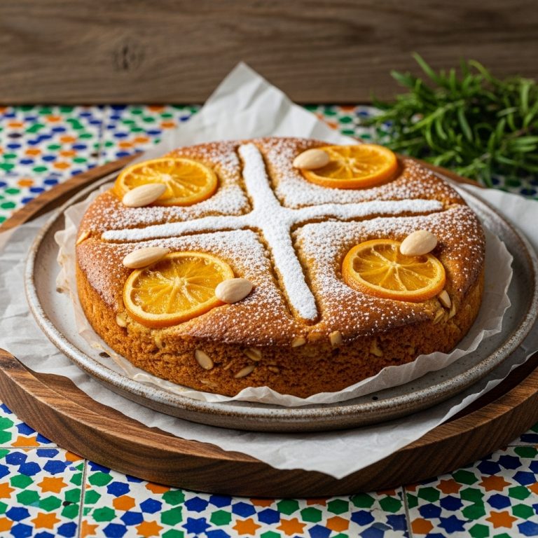 Spanish Brunch Sweet: Citrus-Almond Flour Cake