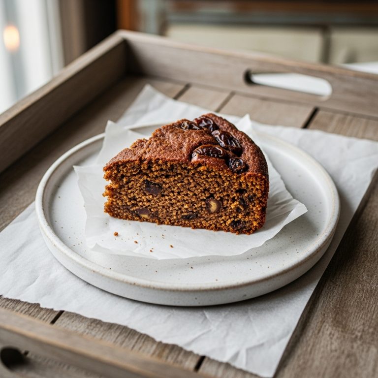 Spiced Paleo Date Cake