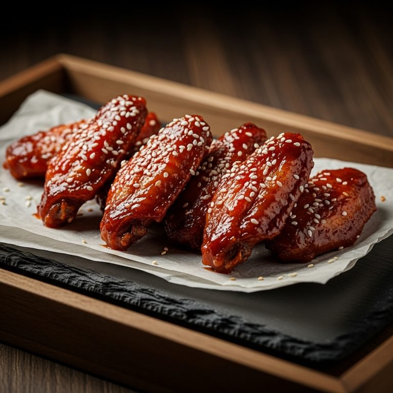 Spicy BBQ Sticky Wings