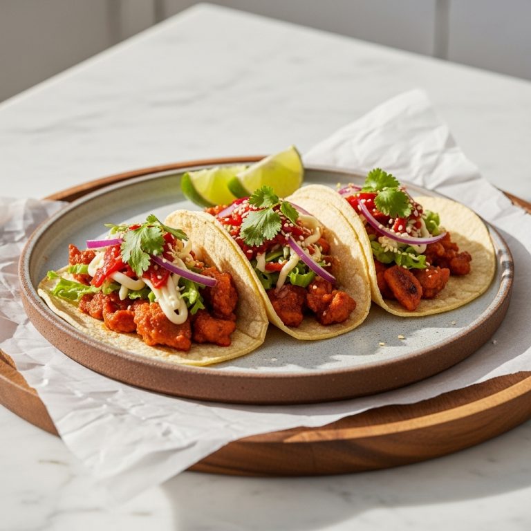 Spicy Korean BBQ Street Tacos