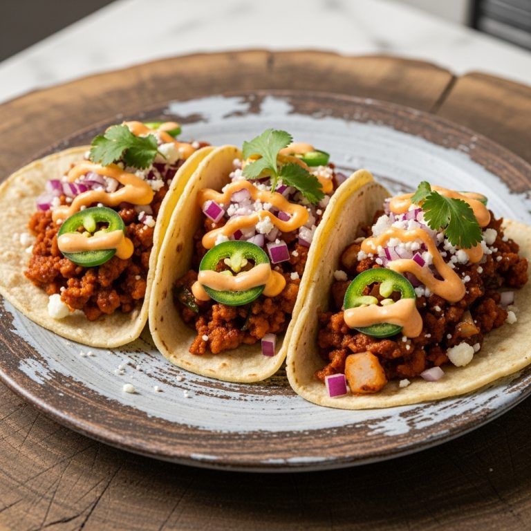 Spicy Tex-Mex Street Tacos