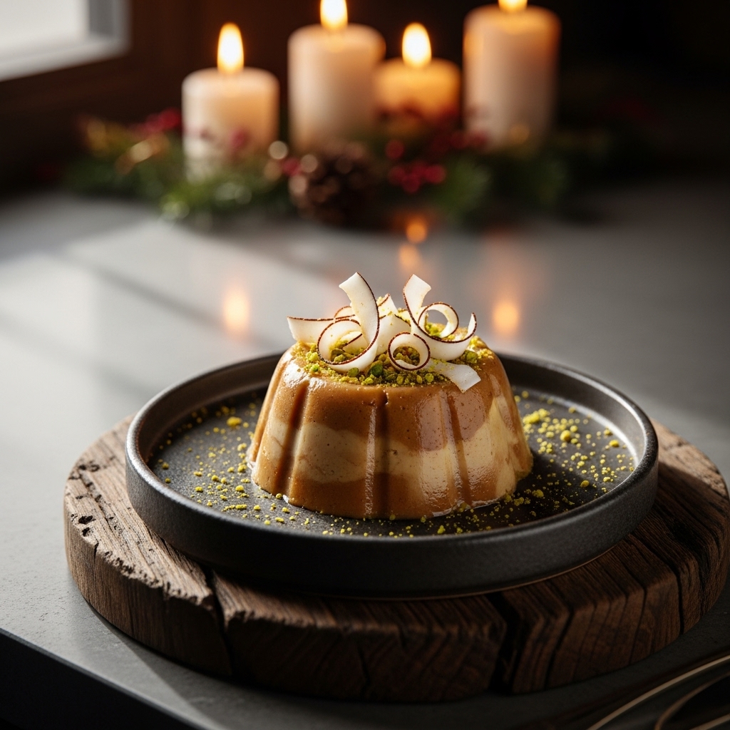 Sri Lankan Coconut Jaggery Pudding