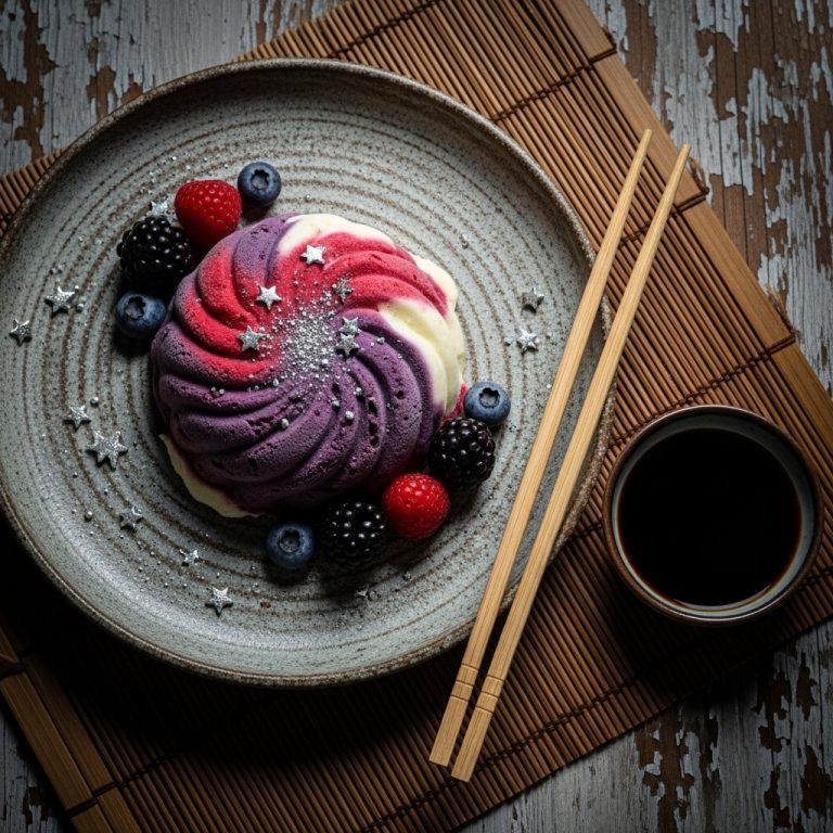 Starlit Berry Delight – Italian Frozen Treat for Vegetarians