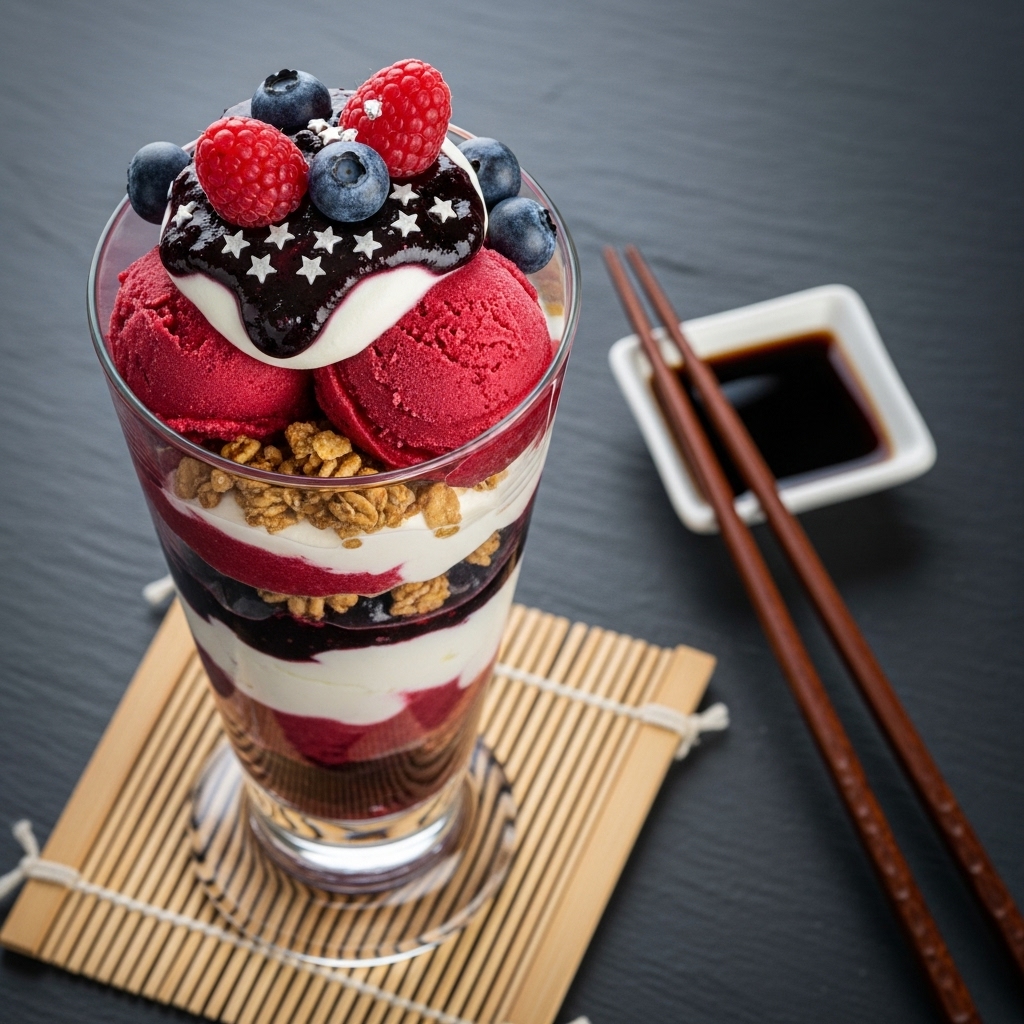 Starlit Berry Frozen Parfait