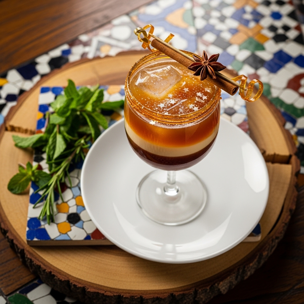 Starlit Caramel Mocktail