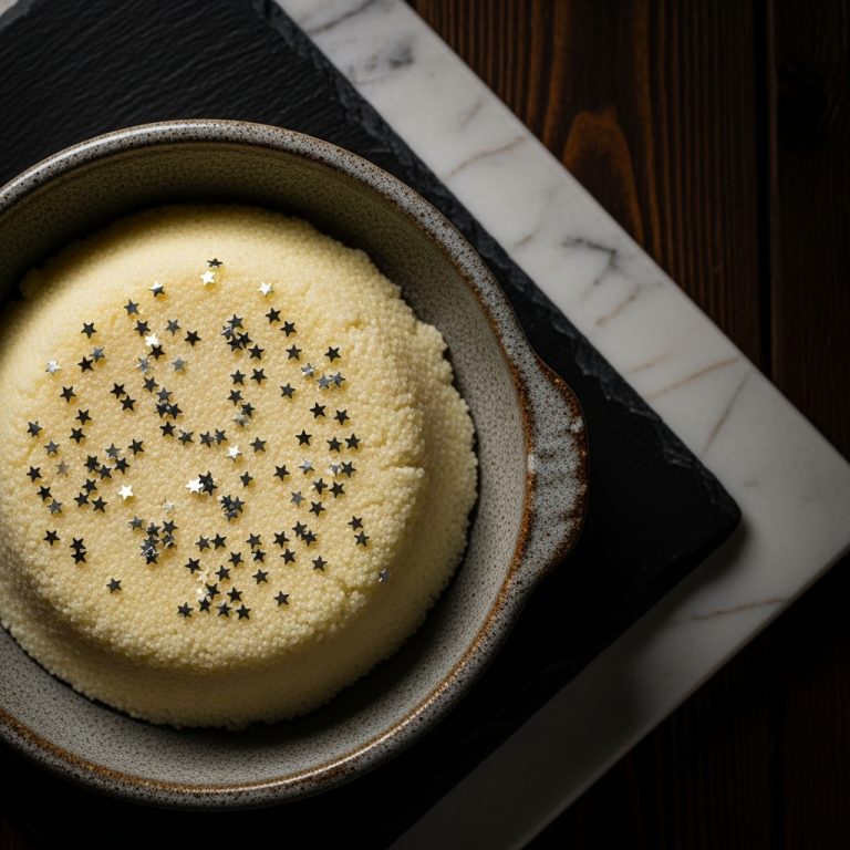Starlit Semolina Pudding