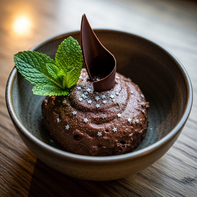 Starlit Vegan Chocolate Mousse