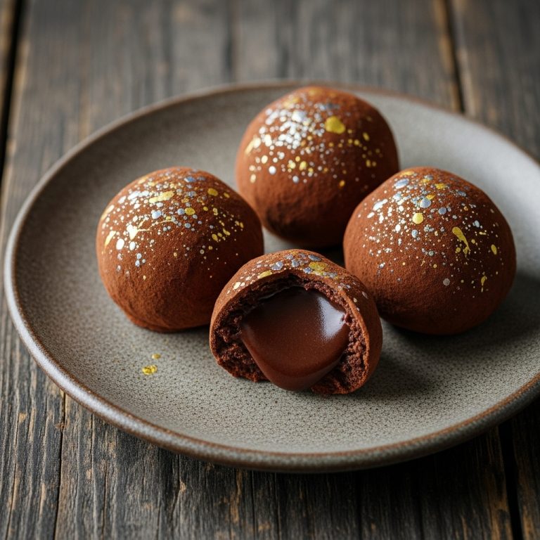 Starry Night Chocolate Truffles