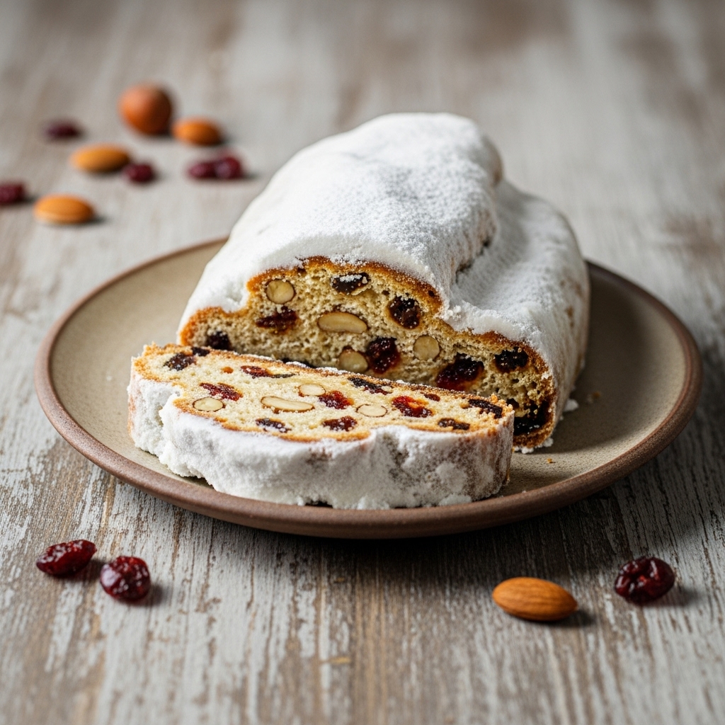 “Starry Night German Christmas Stollen”