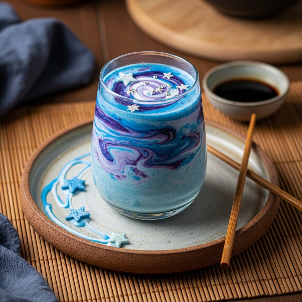 Starry Night Lassi – A Twinkling Vegan Wonder