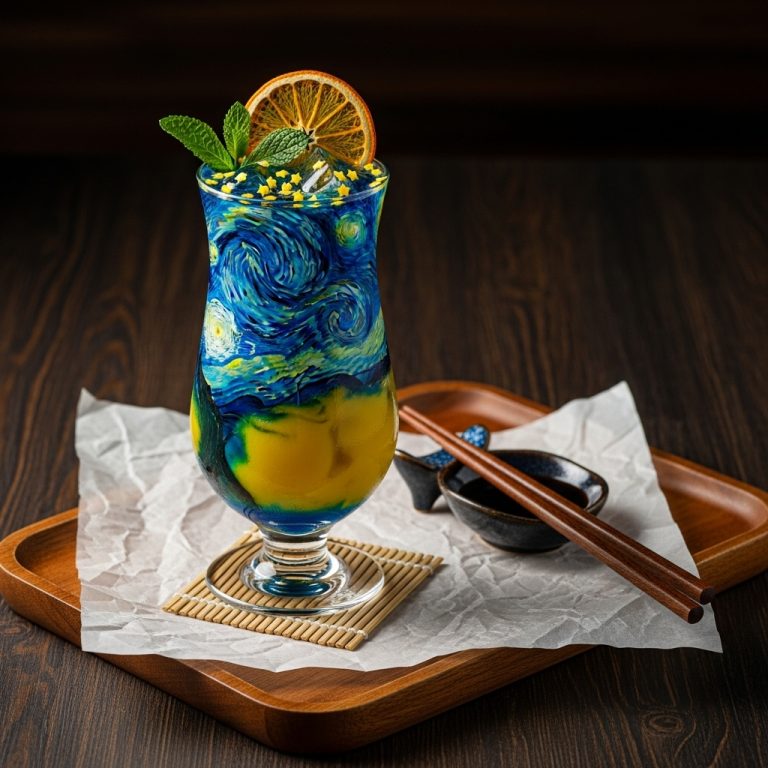 Starry Night Mango Mocktail