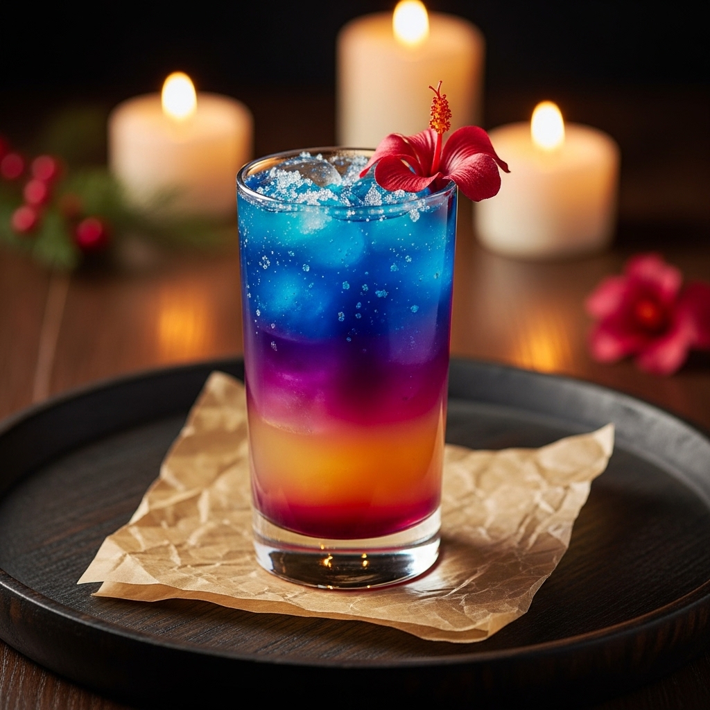 Starry Night Tropical Mocktail
